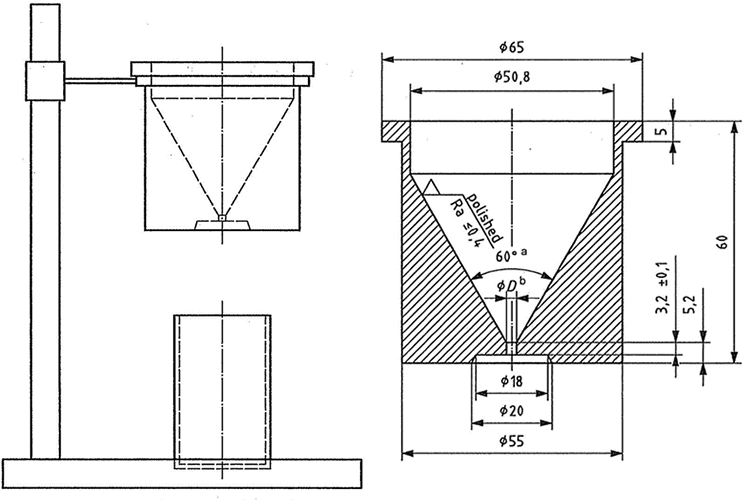 iso-4490-metallic-powders-hall-flow-meter