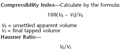 USP616 Pharmaceutical Powder Compressibility Index and Hausner Ratio Measurement Apparatus